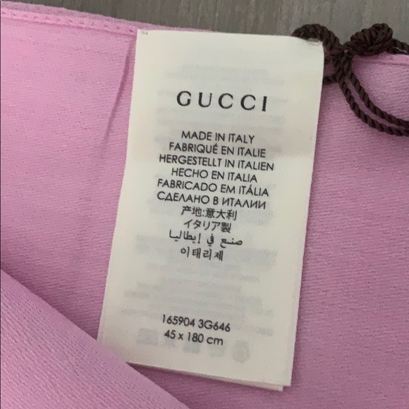 Gucci GG Logo Scarf - Picture 6 of 7